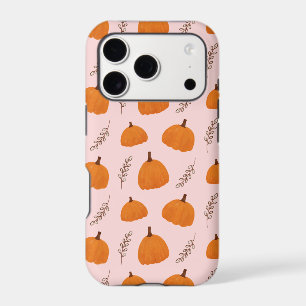 Fall Pumpkin Pattern Pink