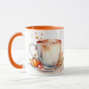 Fall Pumpkin Spice Latte Autumn Cosy Mug