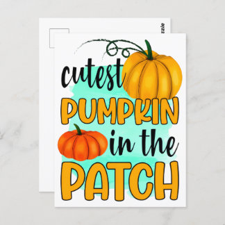 Fall Pumpkin T-Shirt, Autumn Fall Shirt, 2025 Postcard