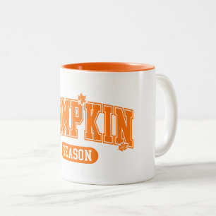 Fall Pumpkin  Two-Tone Coffee Mug