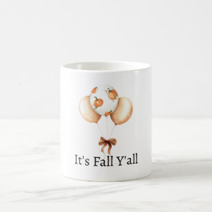 Fall Pumpkins Balloons Coffee Mug