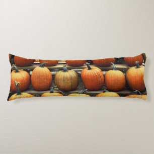 Fall pumpkins body cushion