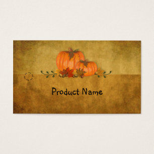 Fall Pumpkins Hang Tag