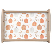 Fall Pumpkins & Leaves