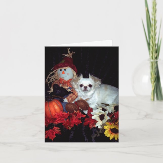 Fall Puppy Card (Front)