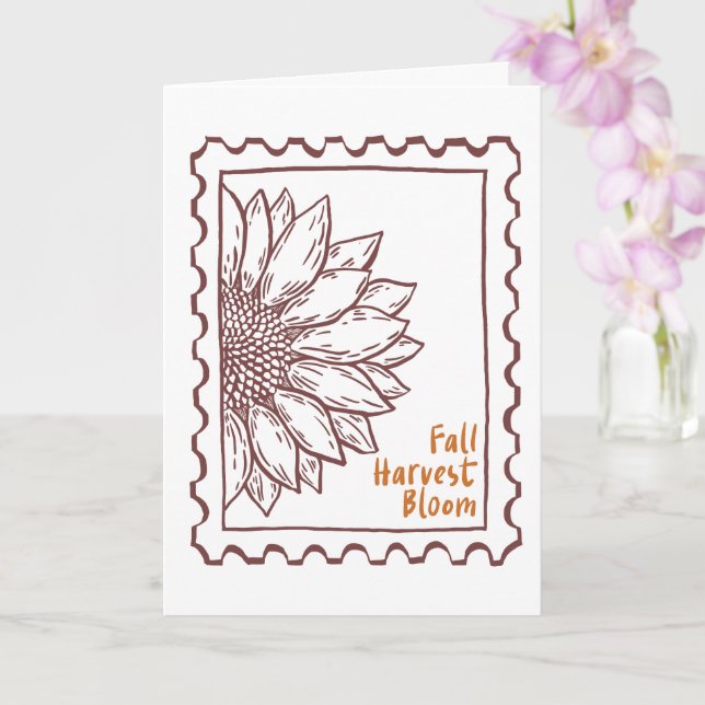 Fall Quote  Card (Orchid)