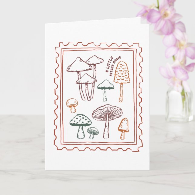 Fall Quote  Card (Orchid)