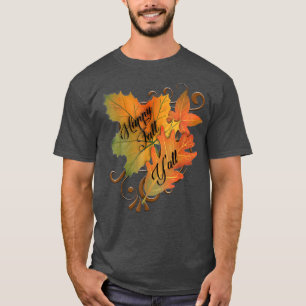 Fall Quote Happy Fall Y'all Cute Thanksgiving Desi T-Shirt