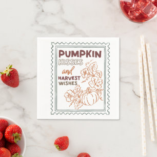Fall Quote Napkin