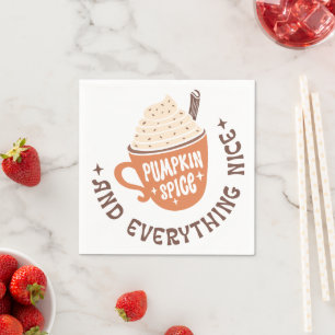 Fall Quote Napkin