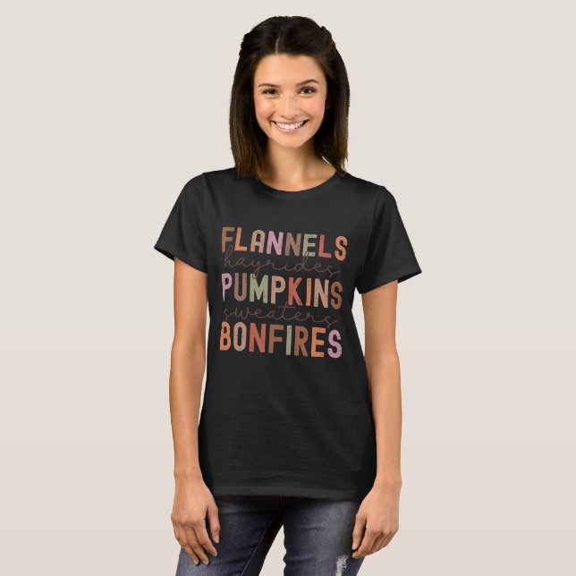 Fall Quote  T-Shirt (Front Full)