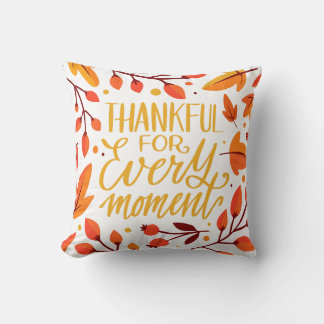 Fall Quote Thanksgiving Cushion