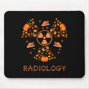 fall radiology tee thanksgiving radiologist xray t mouse mat