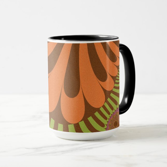 Fall Rainbow Loop Mug (Front Right)