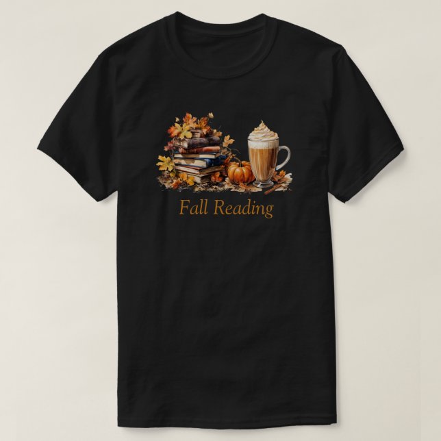 Fall Reading T-Shirt (Design Front)
