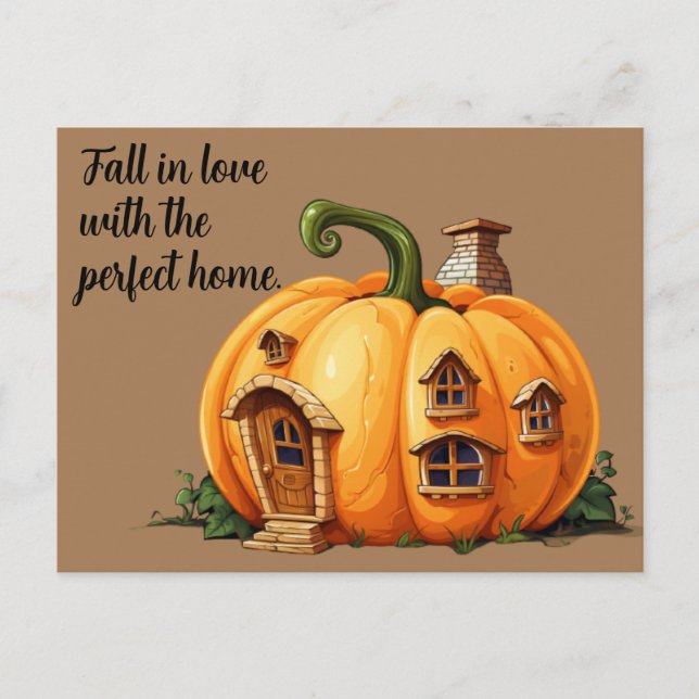 Fall Real Estate Marketing Postcard (Front)