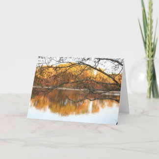 Fall Reflection Card