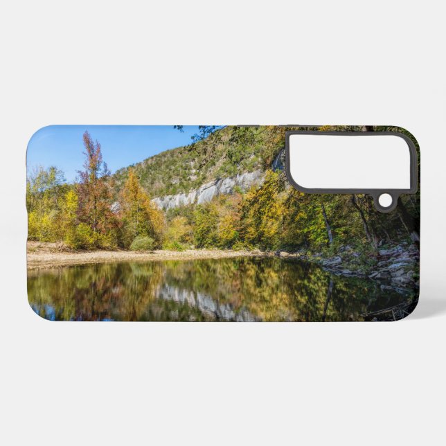 Fall Reflections At Buffalo National River Samsung Galaxy S22+ Case (Back Horizontal)