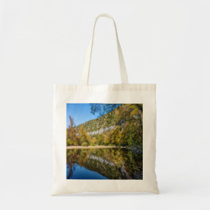 Fall Reflections At Buffalo National River Tote Bag
