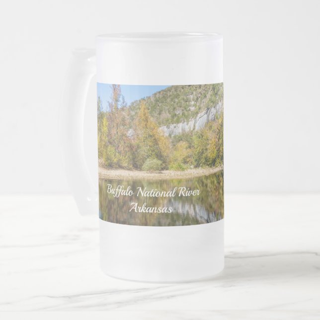 Fall Reflections Buffalo National River Mug (Front Left)