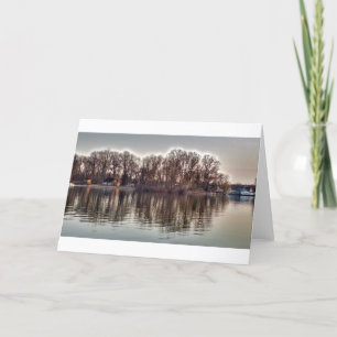 Fall reflections card