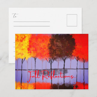 Fall Reflections Postcard
