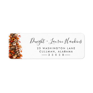 Fall   Return Address Label