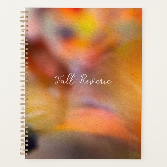 Fall Reverie – Poetic Seasonal Visions Planner (Front)