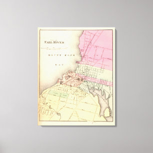 Fall River Canvas Print