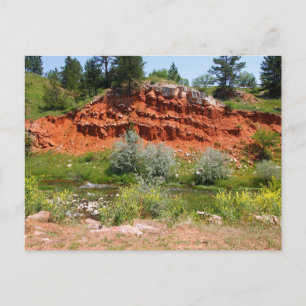 Fall River, Hot Springs, South Dakota Postcard