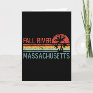 Fall River Machusetts Funny Usa City Trip Home Roo Card