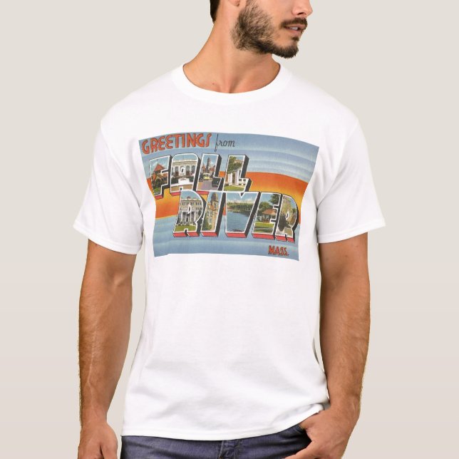 Fall River, Mass Tourist Attractions T-Shirt (Front)