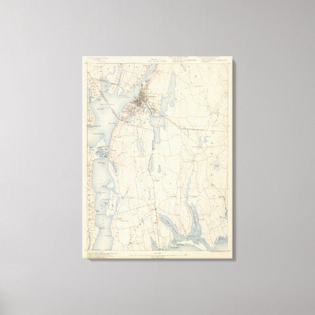 Fall River, Massachusetts Canvas Print (Front)