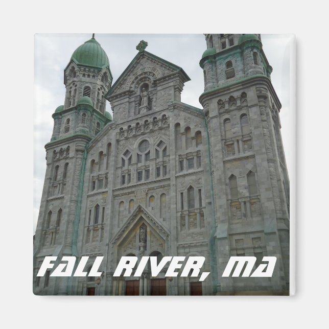 Fall River, Massachusetts Church Magnet (Front)