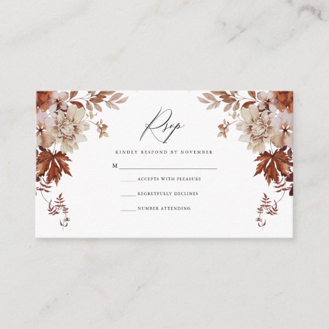Fall RSVP Card (Front)