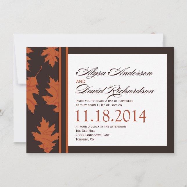 Fall RSVP Cards (Front)