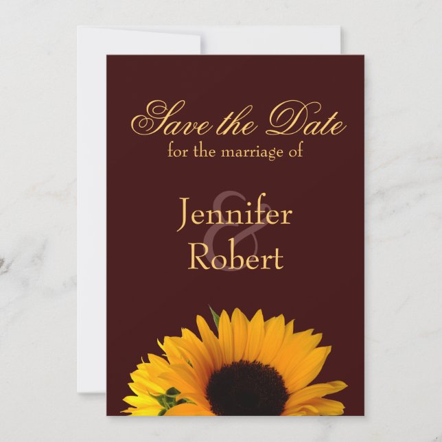 Fall Save the Date Announcement (Front)