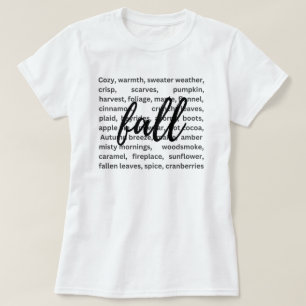 Fall Season   Autumn Leaves   Pumpkin T-Shirt