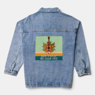 fall season denim jacket