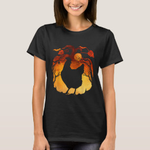 Fall Season Halloween Chicken Costume  T-Shirt