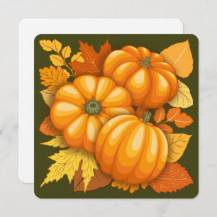 Fall Season Halloween Pumpkins Pattern