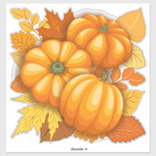 Fall Season Halloween Pumpkins Pattern