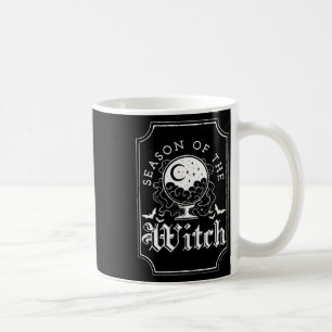 Fall Season Of The Witch Edgy Halloween Coffee Mug