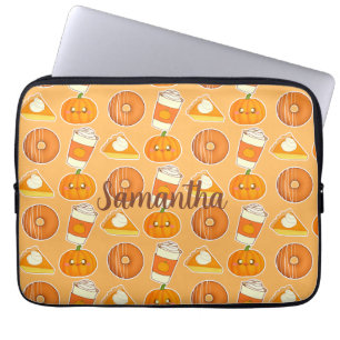  Fall Season Pumpkin Treats   Laptop Sleeve