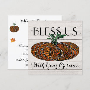 Fall Season / Thanksgiving Invitation
