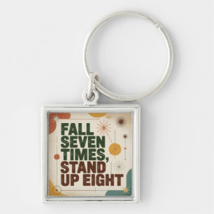 Fall Seven Times, Stand Up Eight Key Ring