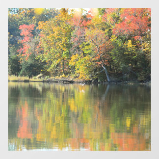 Fall Shimmer Window Cling