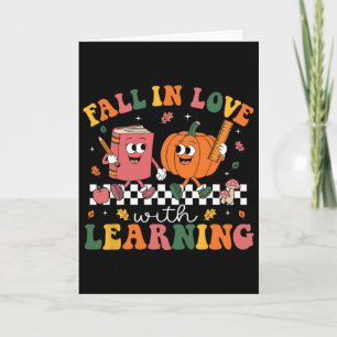 Fall Shirts For Teachers Kids Fall In Love With Le Card