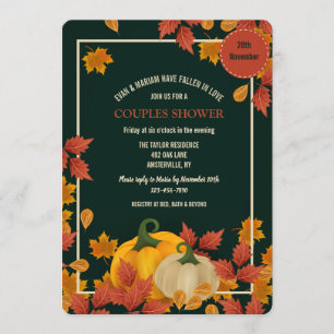 Fall Splendour Invitation