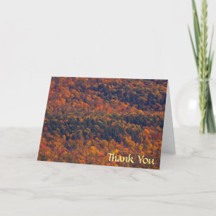 Fall Splendour Thank You Card